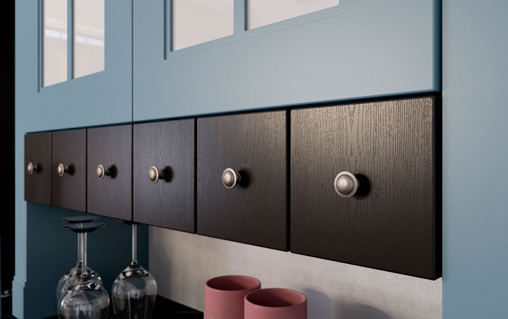 Кухня Эрика в голубом