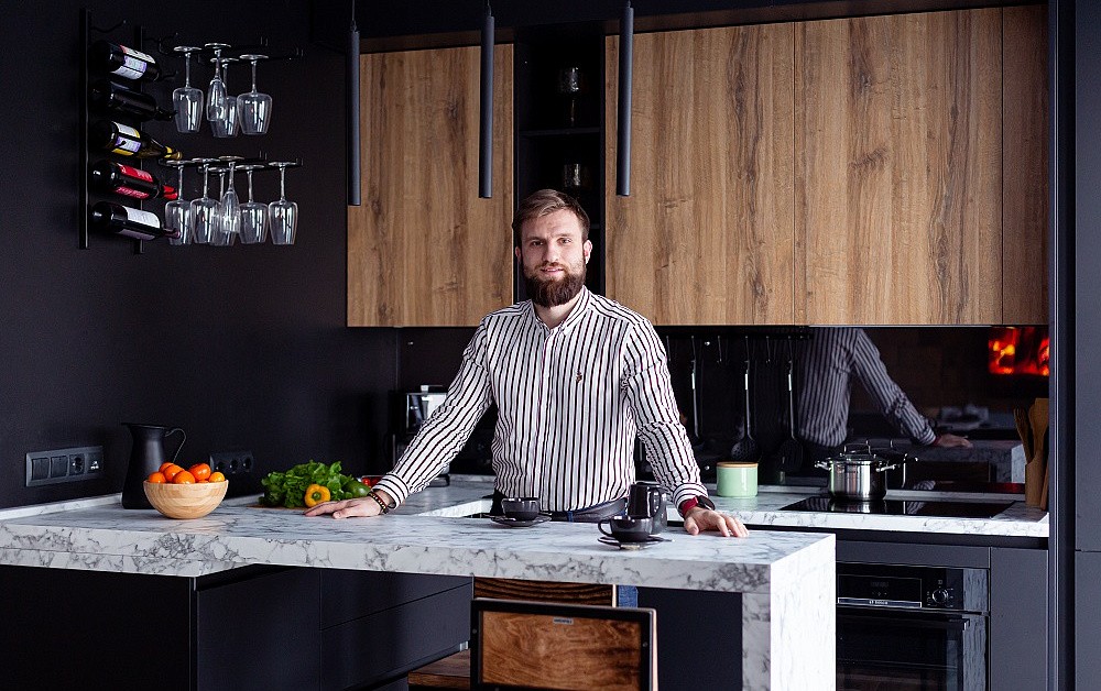 Кухня Ханна Натив + Стоун Вуд