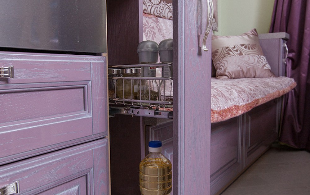 Кухня Виконт лиловый