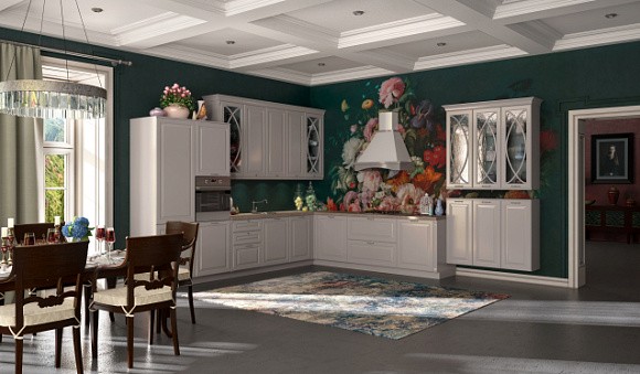 Серая кухня в Егорьевске