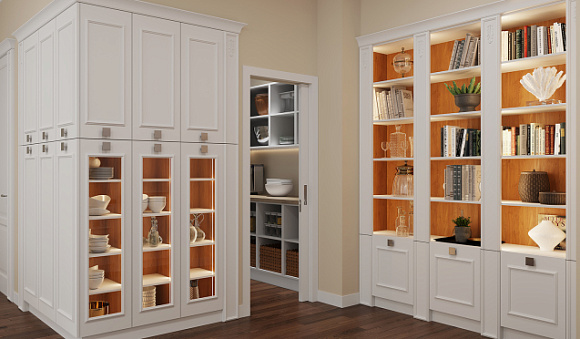 Светлая кухня в Сочи