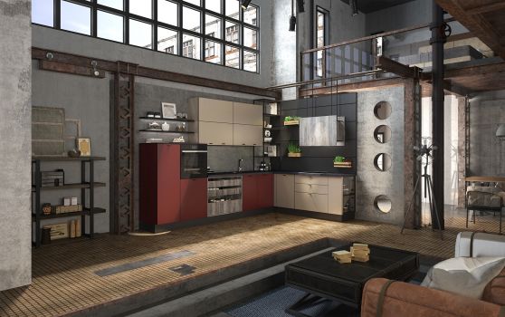 угловая кухня