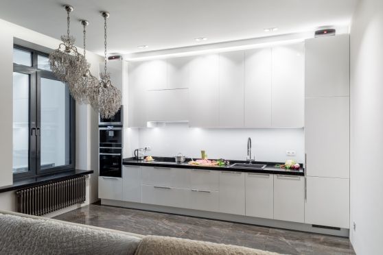 Глянцевая кухня